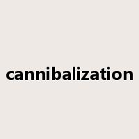 cannibalization是什么意思