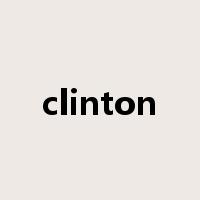 clinton是什么意思