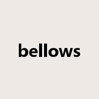 bellows是什么意思
