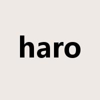 haro是什么意思