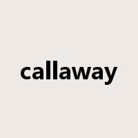 callaway是什么意思