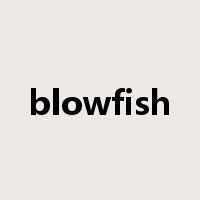 blowfish是什么意思