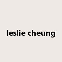 leslie cheung是什么意思