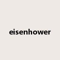 eisenhower是什么意思