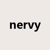 nervy是什么意思