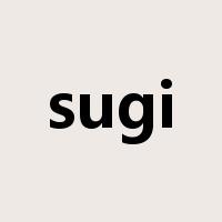 sugi是什么意思
