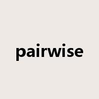 pairwise是什么意思