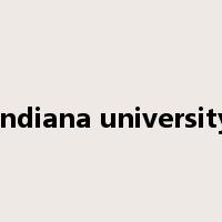 indiana university是什么意思