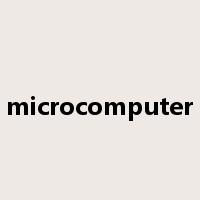 microcomputer是什么意思