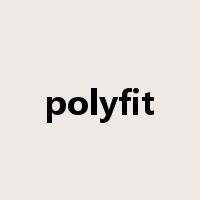 polyfit是什么意思