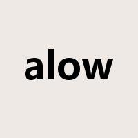 alow是什么意思