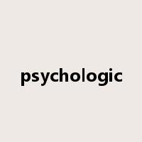 psychologic是什么意思