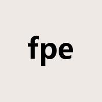 fpe是什么意思