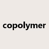 copolymer是什么意思