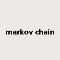 markov chain是什么意思