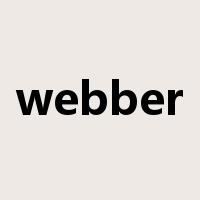 webber是什么意思