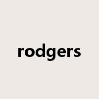 rodgers是什么意思