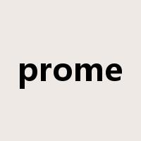 prome是什么意思
