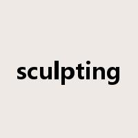 sculpting是什么意思