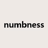 numbness是什么意思