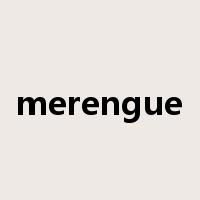 merengue是什么意思