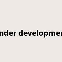 under development是什么意思