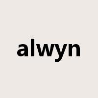 alwyn是什么意思