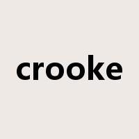 crooke是什么意思