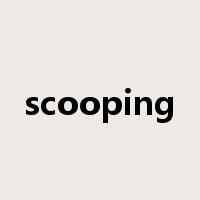 scooping是什么意思