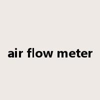 air flow meter是什么意思