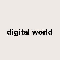 digital world是什么意思