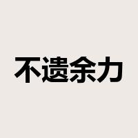 不遗余力是什么意思