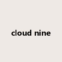 cloud nine是什么意思