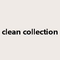 clean collection是什么意思