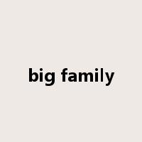 big family是什么意思