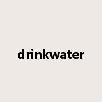 drinkwater是什么意思