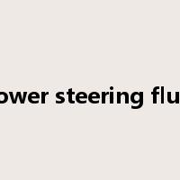 power steering fluid是什么意思