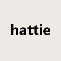 hattie是什么意思