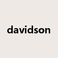davidson是什么意思
