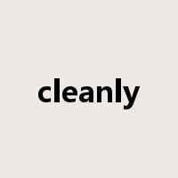 cleanly是什么意思