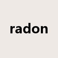 radon是什么意思