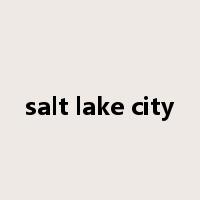 salt lake city是什么意思