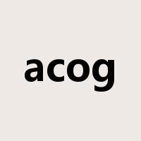 acog是什么意思
