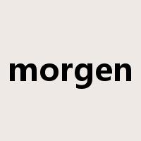 morgen是什么意思