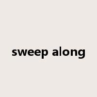 sweep along是什么意思
