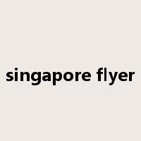 singapore flyer是什么意思