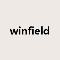 winfield是什么意思