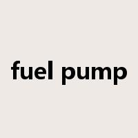 fuel pump是什么意思