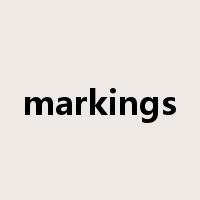 markings是什么意思