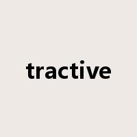 tractive是什么意思
